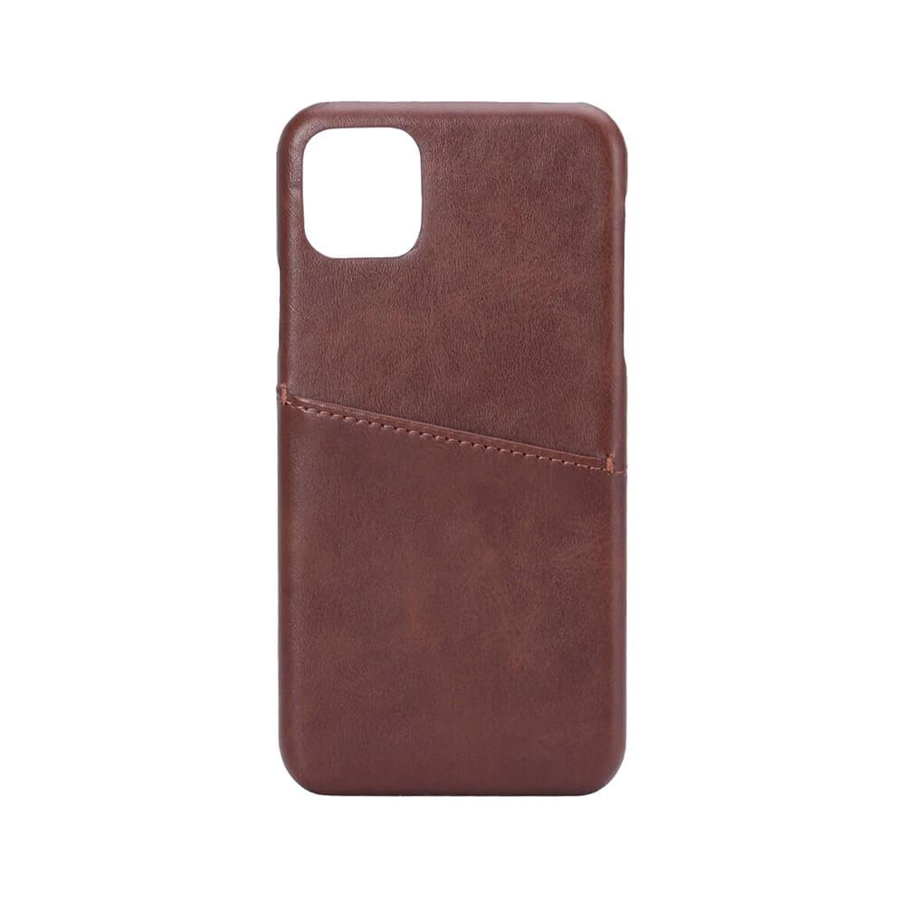 ONSALA Mobilskal Brun med Kortfack iPhone 11 Pro Max | 2353 | AlltMobil