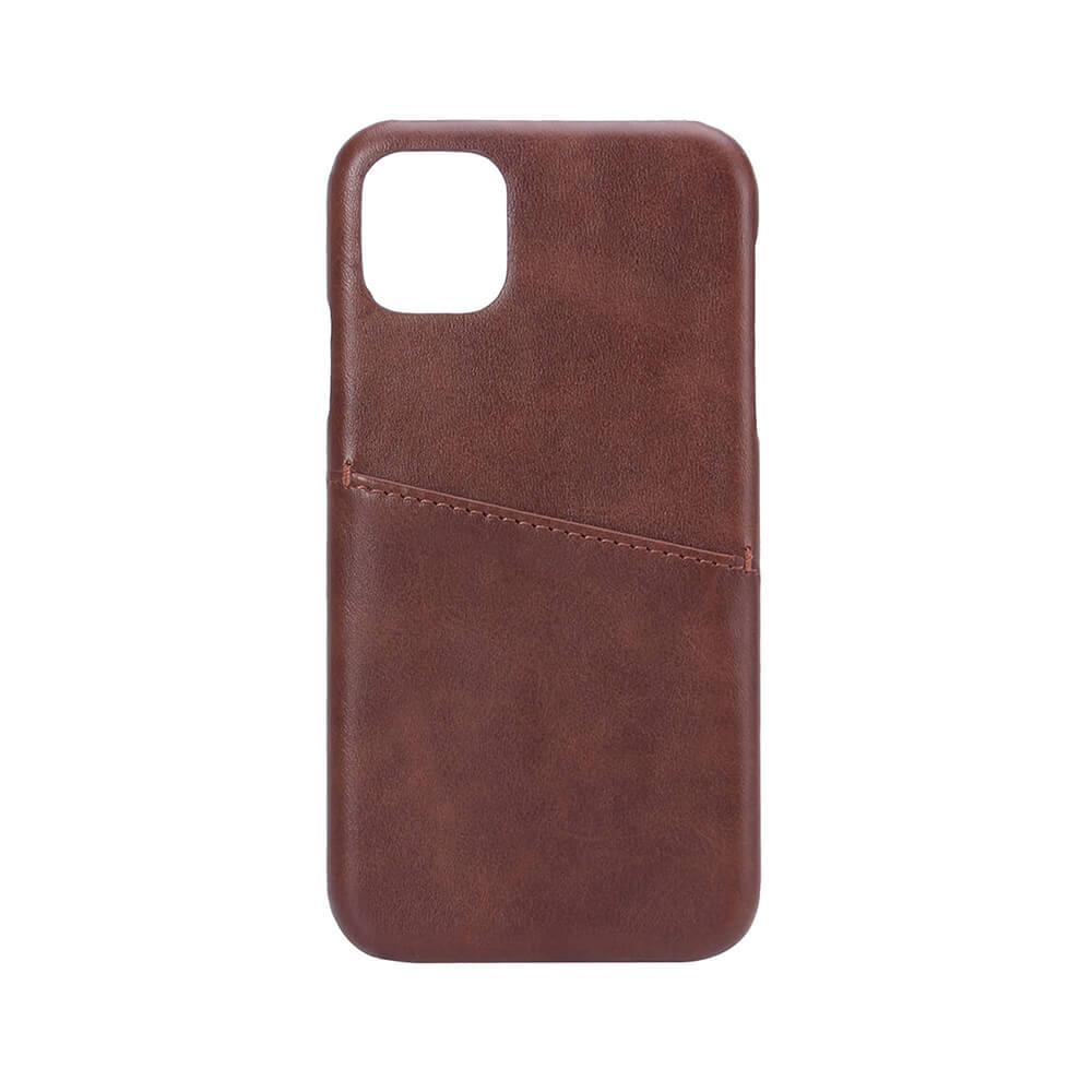 ONSALA Mobilskal Brun med Kortfack iPhone 11 | 2353 | AlltMobil