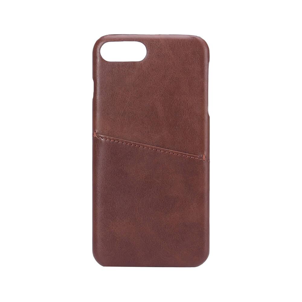 ONSALA Mobilskal Brun med Kortfack iPhone 6/7/8 Plus | 2353 | AlltMobil
