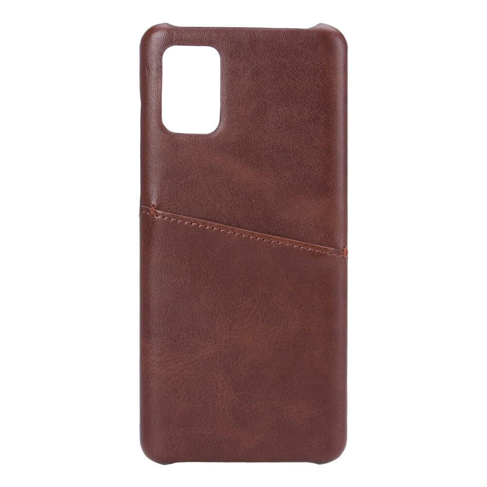 ONSALA Mobilskal Brun med Kortfack Samsung A71 | 2353 | AlltMobil