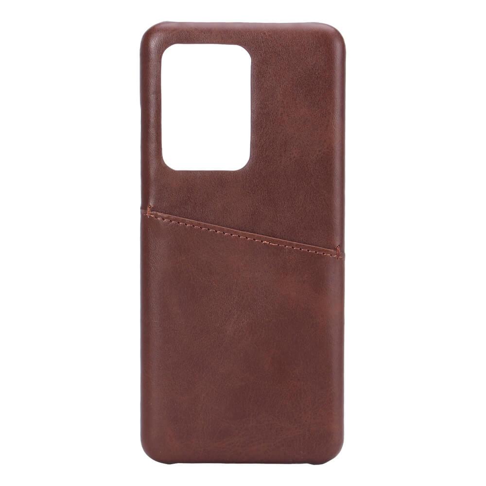 ONSALA Mobilskal Brun med Kortfack Samsung S20 Ultra | 2353 | AlltMobil