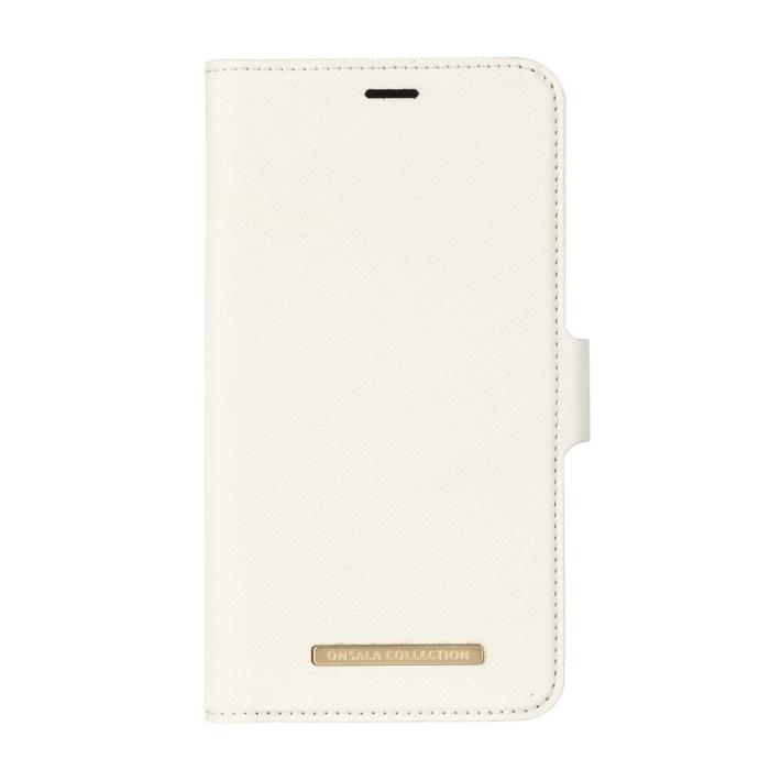 Onsala - ONSALA Mobilfodral Saffiano White iPhone XR