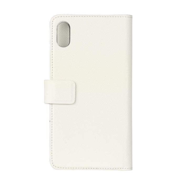 Onsala - ONSALA Mobilfodral Saffiano White iPhone Xs Max