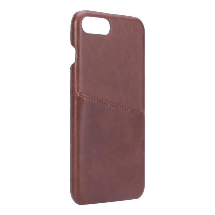 Onsala - ONSALA Mobilskal Brun med Kortfack iPhone 6/7/8 Plus