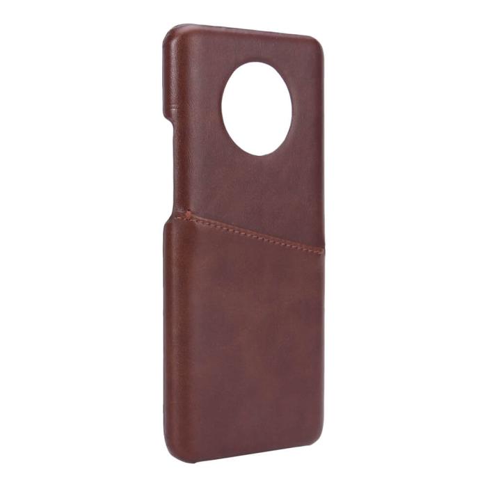 Onsala - ONSALA Mobilskal Brun med Kortfack Oneplus 7T
