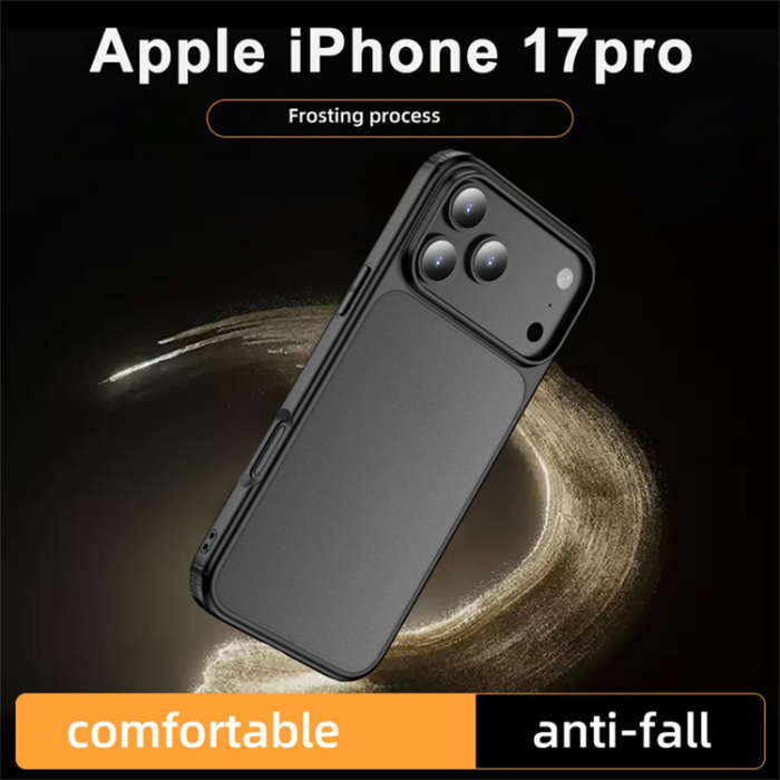 A-One Brand - iPhone 17 Pro Max Mobilskal Airbag Anti Drop TPU - Svart