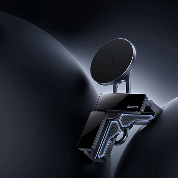 BASEUS - Baseus Mobilhållare MaxView Magnetic Display - Grå