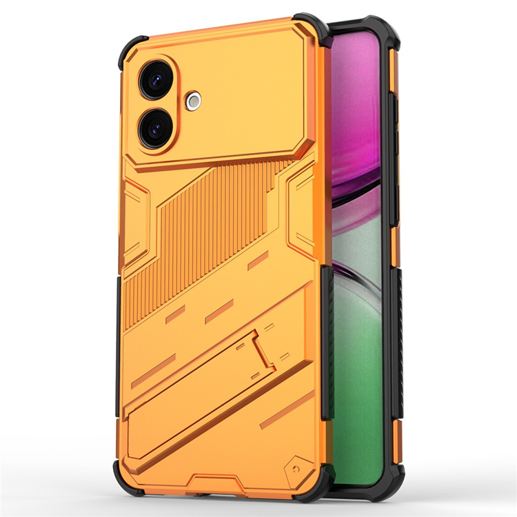 Galaxy S26 Edge Mobilskal PC + TPU Kickstand (Orange) | 2353 | AlltMobil