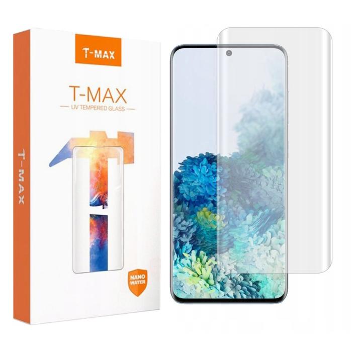 UTGATT5 - T-Max Härdat Glas Uv Glas Replacement Galaxy S20 Clear