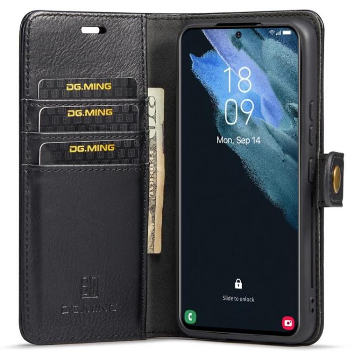 DG.MING - DG.MING Detachable Fodral Galaxy S22 - Svart