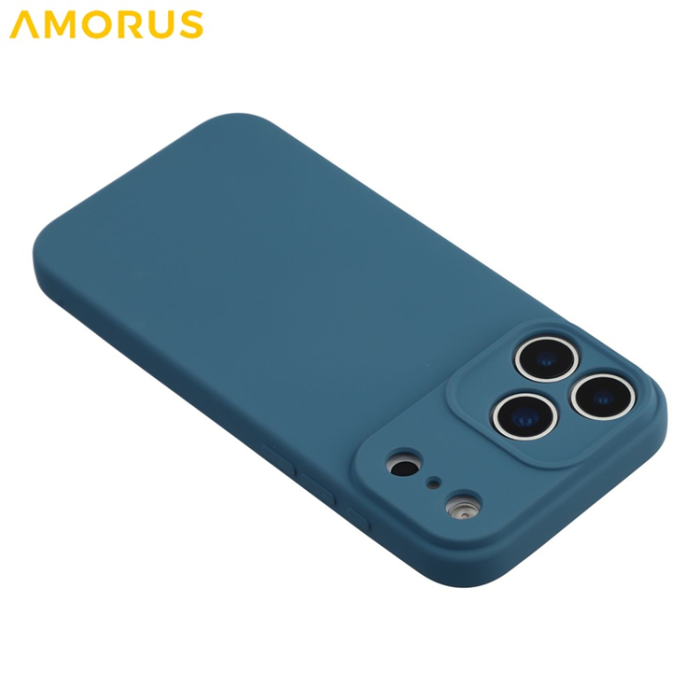 Amorus - AMORUS iPhone 17 Pro Max Mobilskal Precise Cutouts - Sapphire