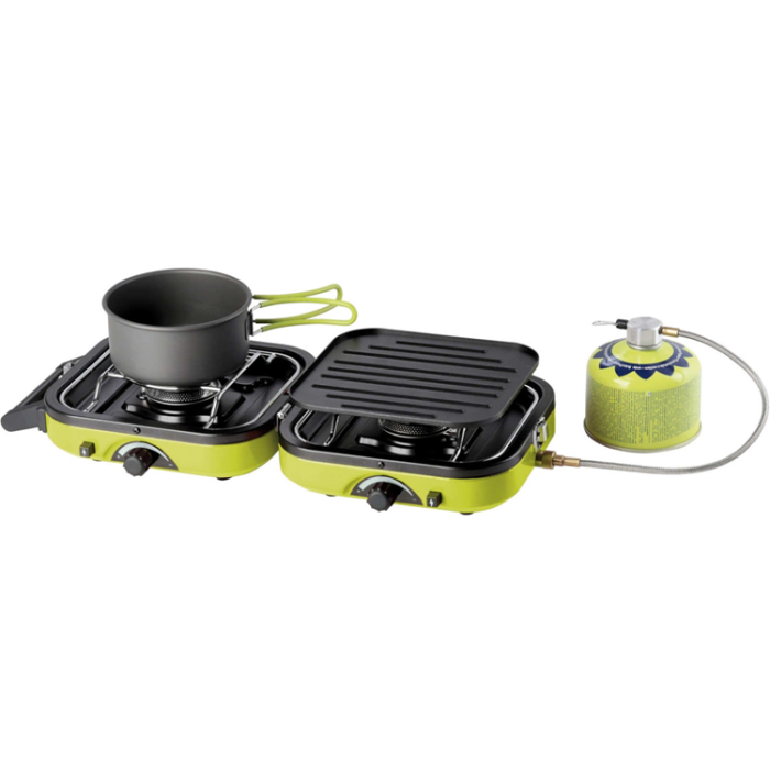 Meva - Meva DUAL COMPACT + GRILL Dubbel Campingkamin