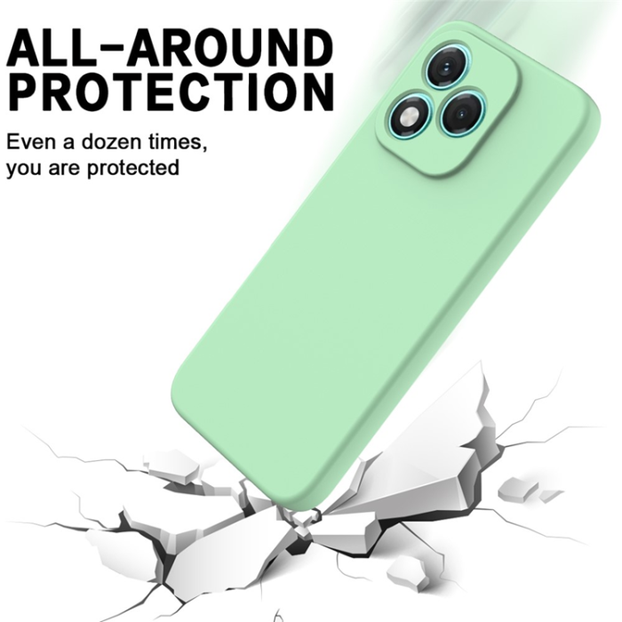 A-One Brand - Honor 400 Lite 5G Mobilskal Flytande Silikon - Grön