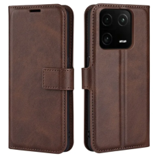 A-One Brand - Xiaomi 13 Pro Pl&aring;nboksfodral Calf Texture Flip - Brun