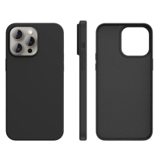 A-One Brand - iPhone 15 Pro Mobilskal Ultra Thin Silikon - Svart