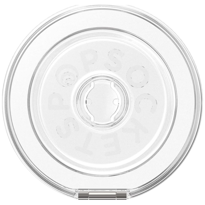 PopSockets - PopSockets MagSafe Popuphållare och Stativ Kick-Out Grip - Transparent