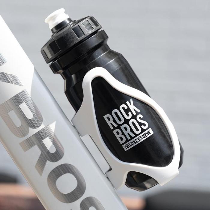 Rockbros - Rockbros Flaskhållare i Plastkorg - Vit