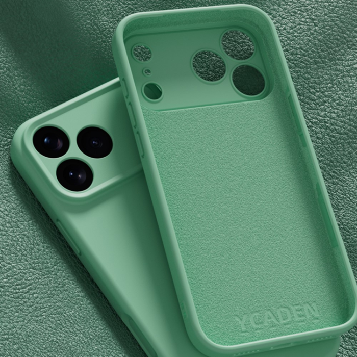 YCADEN - YCADEN iPhone 17 Pro Mobilskal Precise Cutouts - Päron Gul