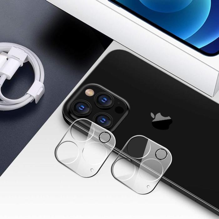 OEM - [2-PACK] Kameralinsskydd i Härdat Glas iPhone 11 Pro Max - Clear