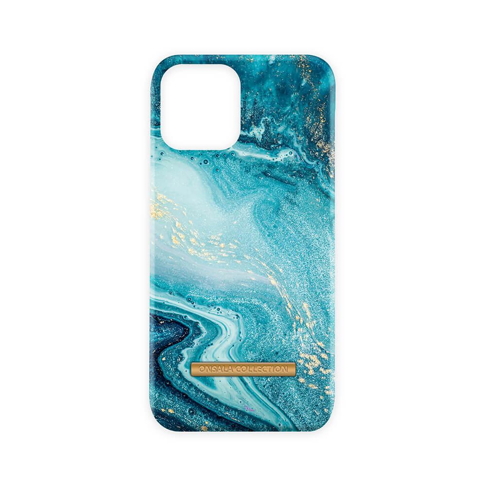 Onsala Soft Mobilskal iPhone 13 Pro Max - Blå Sea Marble | 2353 | AlltMobil