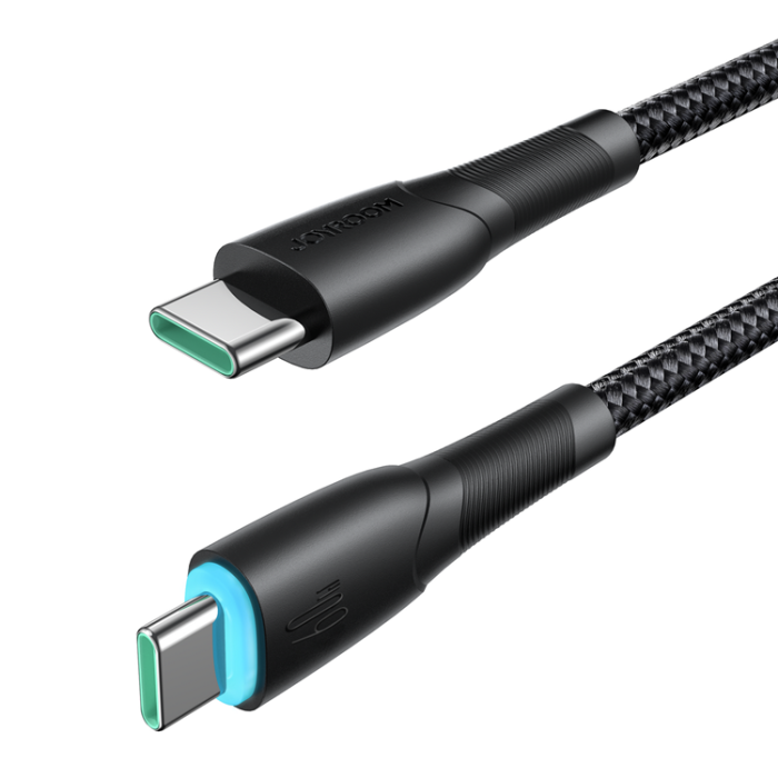 Joyroom - Joyroom Starry USB-C till USB-C kabel 60W 1m - Svart