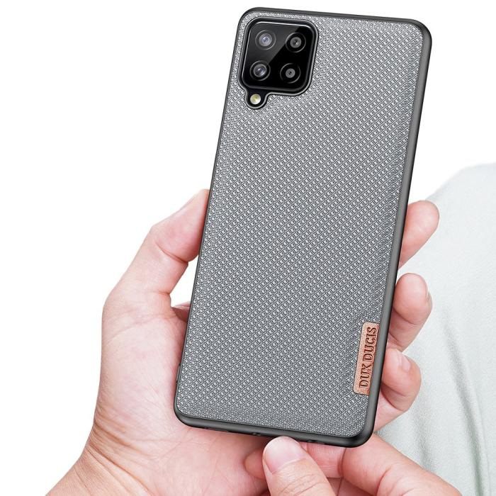 Dux Ducis - Dux Ducis Nylon Fino Mobilskal Galaxy A12 / M12 - Grå