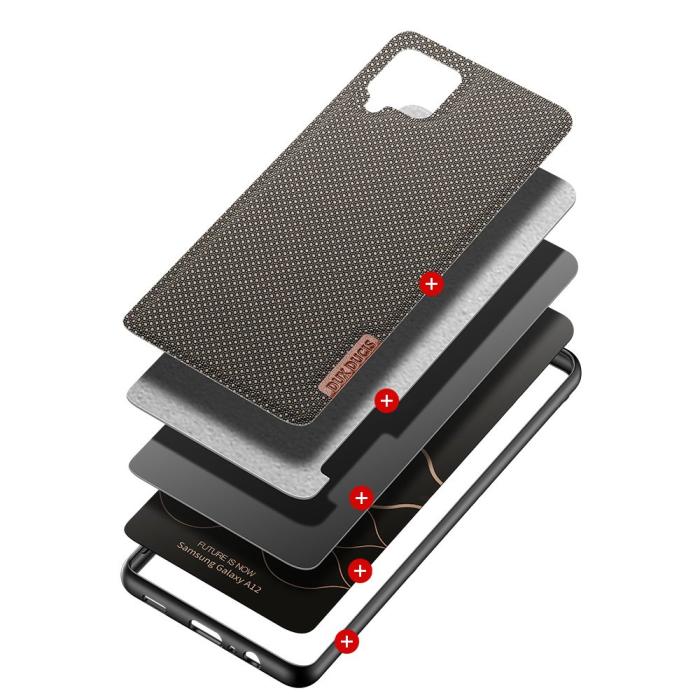 Dux Ducis - Dux Ducis Nylon Fino Mobilskal Samsung Galaxy A12 / M12 - Grön