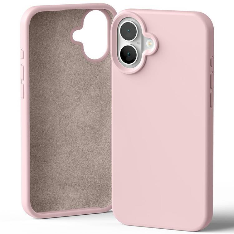 Mercury iPhone 16 Plus Mobilskal Silikon - Rosa Sand | 2353 | AlltMobil