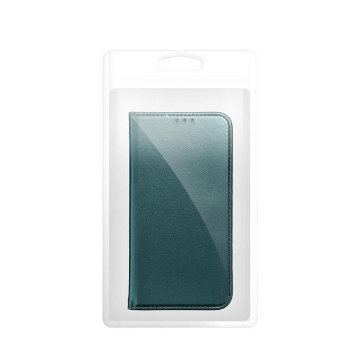 OEM - Redmi Note 13 5G Plånboksfodral Smart Magento - Mörkgrön
