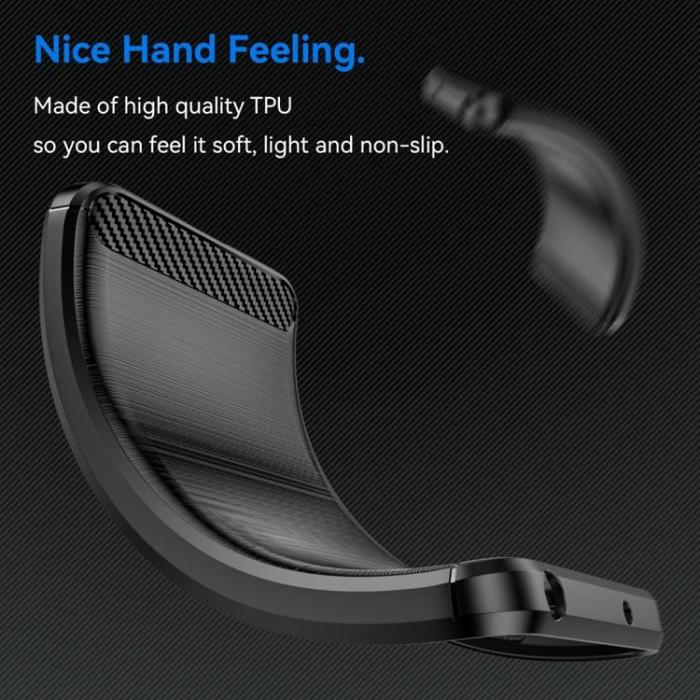 OEM - Sony Xperia 1 IV Skal Carbon Fiber - Svart