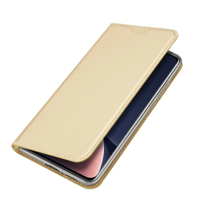 Dux Ducis - Dux Ducis Xiaomi 13 Plånboksfodral Skin Series - Guld
