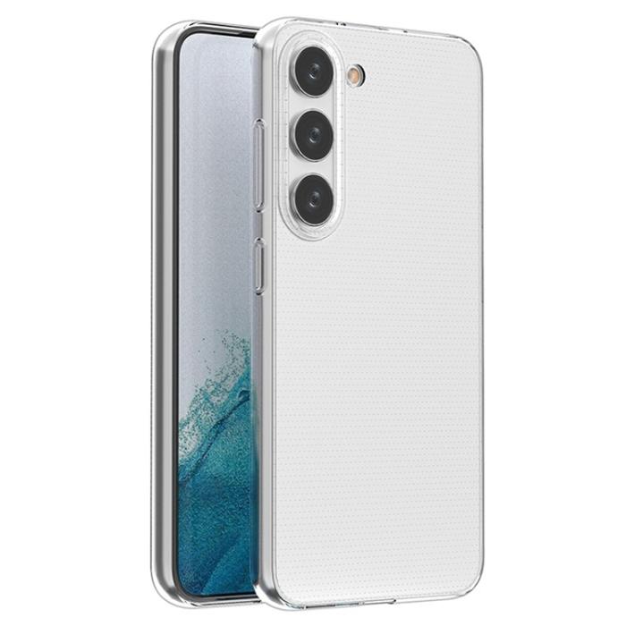 UTGATT1 - Galaxy S23 Skal Ultra Slim Anti-scratch Soft TPU - Clear