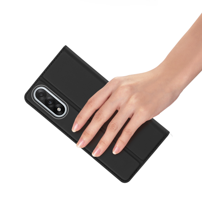 Dux Ducis - Dux Ducis OnePlus Nord 5 Plånboksfodral Skin Pro Läder - Svart