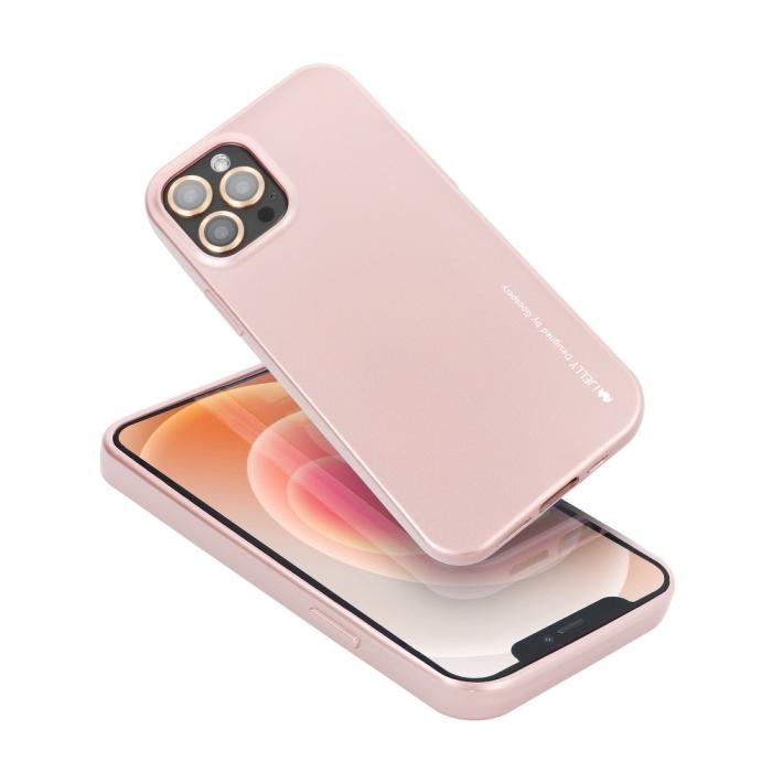 UTGATT1 - Mercury i-Jelly Skal till iPhone 13 MINI Roséguld