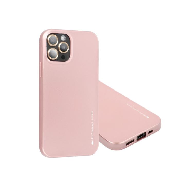 UTGATT1 - Mercury i-Jelly Skal till iPhone 13 MINI Roséguld