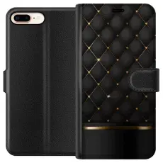 Gustaf - Pl&aring;nboksfodral till Apple iPhone 8 Plus med Luxury Opulence