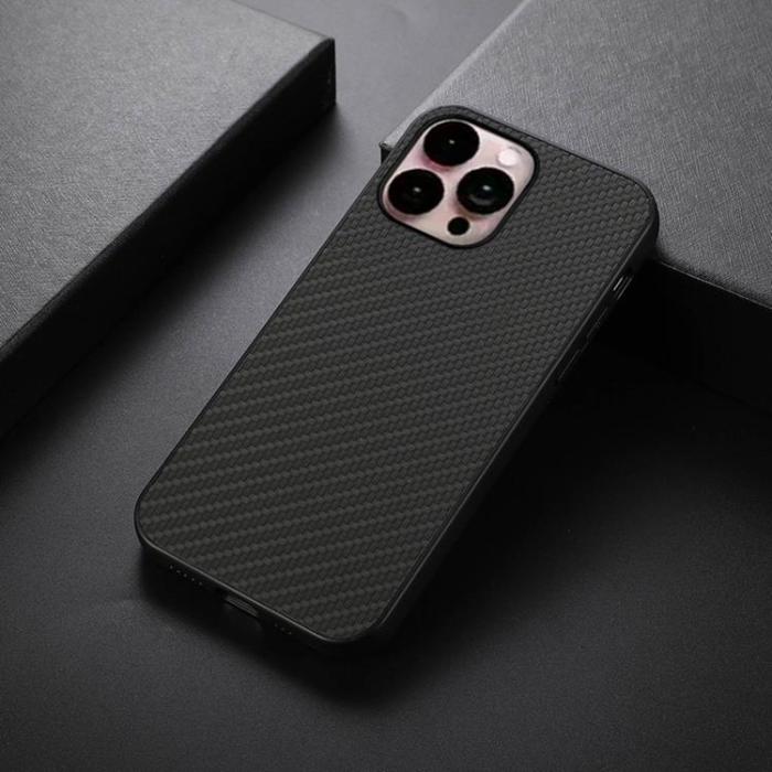 UTGATT - iPhone 14 Pro Max Skal Carbon Fiber - Svart