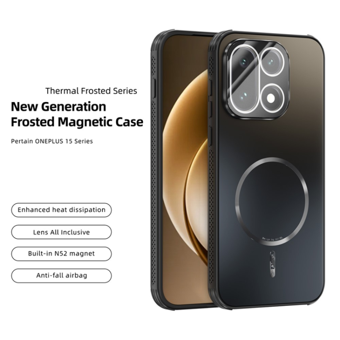ABEEL - ABEEL OnePlus 15 5G Mobilskal MagSafe Cooling Matte