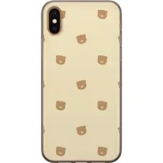 Gustaf - Mobilskal till Apple iPhone XS Max med Bj&ouml;rnm&ouml;nster
