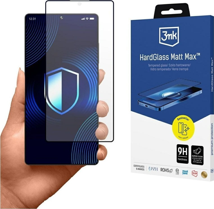3MK Galaxy S25 Ultra Härdat glas Skärmskydd Matt Max | 2353 | AlltMobil