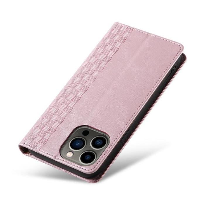 OEM - Galaxy S23 Plus Plånboksfodral Magnet Strap - Röd