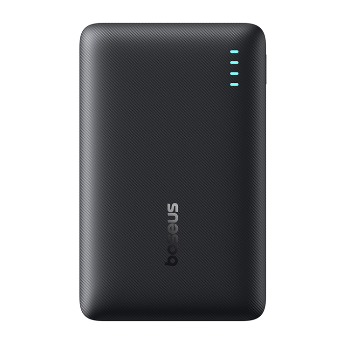 BASEUS - Baseus Powerbank 10000 mAh 22.5W USB-C USB-A - Svart