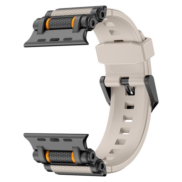 Boom of Sweden - Apple Watch Ultra (49mm) Armband Rotation Axis Silikon - Starlight