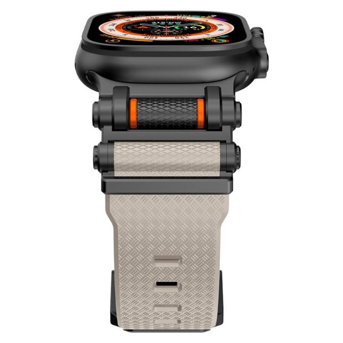 Boom of Sweden - Apple Watch Ultra (49mm) Armband Rotation Axis Silikon - Starlight