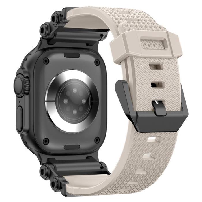 Boom of Sweden - Apple Watch Ultra (49mm) Armband Rotation Axis Silikon - Starlight