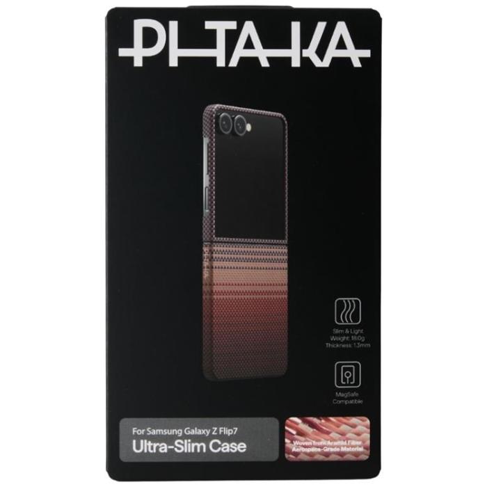 PITAKA - PITAKA Galaxy Z Flip 7 Mobilskal MagSafe Ultra-Slim - Sunset