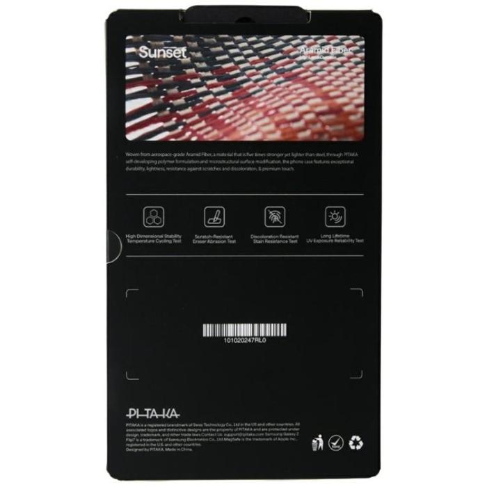 PITAKA - PITAKA Galaxy Z Flip 7 Mobilskal MagSafe Ultra-Slim - Sunset