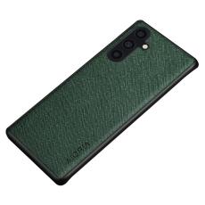 AIORIA - AIORIA Samsung Galaxy A35 5G Skal PU L&auml;der - Gr&ouml;n