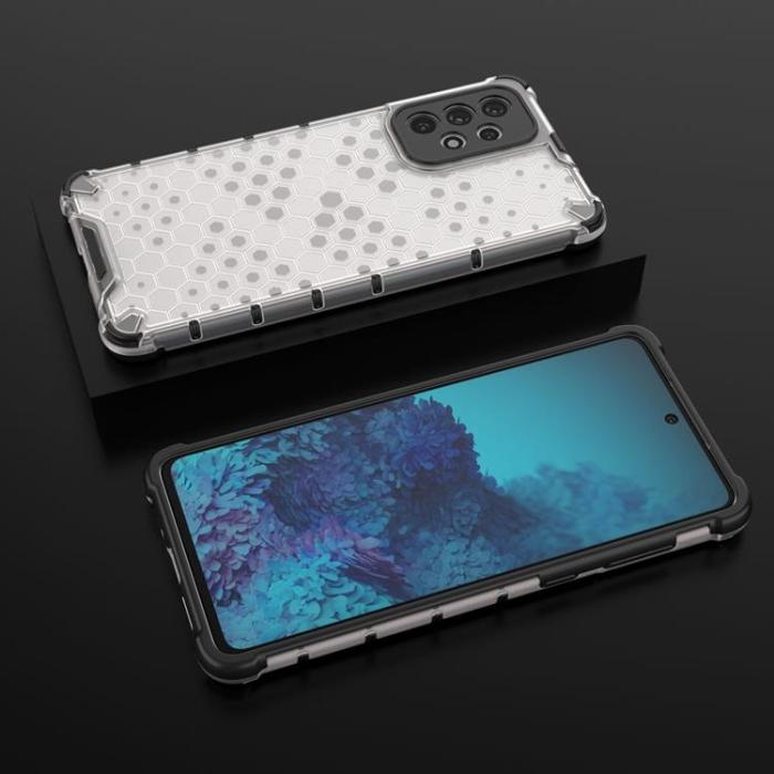 OEM - Galaxy A73 Skal Honeycomb Armored - Transparent