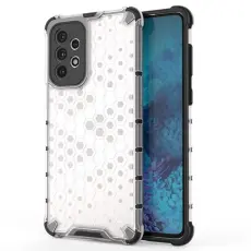 OEM - Galaxy A73 Skal Honeycomb Armored - Transparent